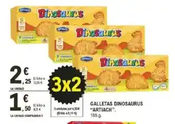 E.Leclerc ARTIACH Galletas dinosaurus oferta