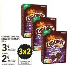 E.Leclerc NESTLÉ Cereales chocapic brownie oferta