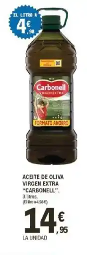 E.Leclerc CARBONELL Aceite de oliva virgen extra oferta
