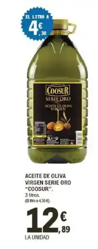 E.Leclerc COOSUR Aceite de oliva virgen serie oro oferta