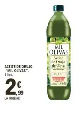 E.Leclerc MIL OLIVAS Aceite de orujo oferta