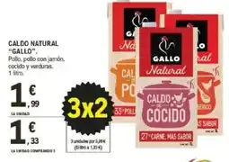 E.Leclerc GALLO Caldo natural oferta