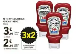 E.Leclerc HEINZ Kétchup 50% menos azúcar oferta
