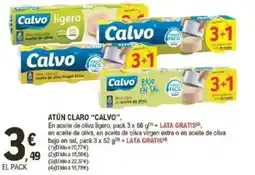 E.Leclerc CALVO Atún claro oferta