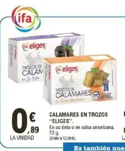 E.Leclerc ELIGES Calamares en trozos oferta