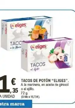 E.Leclerc ELIGES Tacos de potón oferta