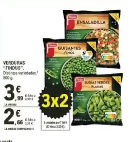 E.Leclerc FINDUS Verduras oferta
