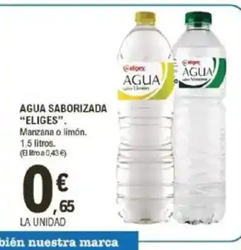 E.Leclerc ELIGES Agua saborizada oferta