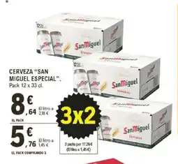 E.Leclerc SAN MIGUEL ESPECIAL Cerveza oferta