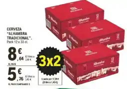 E.Leclerc ALHAMBRA TRADICIONAL Cerveza oferta