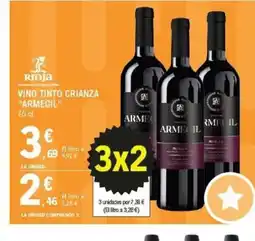 E.Leclerc ARMEGIL Vino tinto crianza oferta