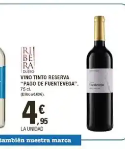 E.Leclerc PAGO DE FUENTEVEGA Vino tinto reserva oferta