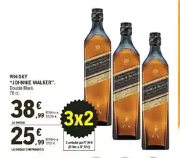 E.Leclerc JOHNNIE WALKER Whisky oferta