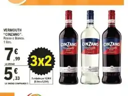 E.Leclerc CINZANO Vermouth oferta