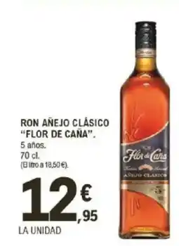 E.Leclerc FLOR DE CAÑA Ron añejo clásico oferta