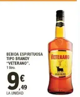 E.Leclerc VETERANO Bebida espirituosa tipo brandy oferta