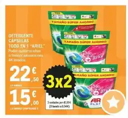 E.Leclerc ARIEL Detergente cápsulas todo en 1 oferta