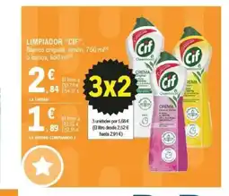 E.Leclerc CIF Limpiador oferta