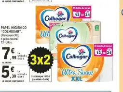E.Leclerc COLHOGAR Papel higiénico oferta