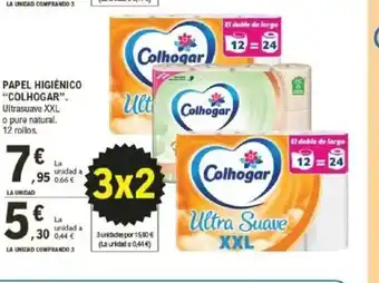 E.Leclerc COLHOGAR Papel higiénico oferta