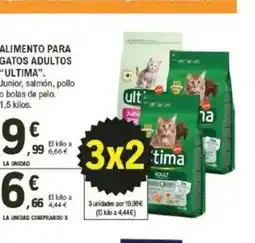 E.Leclerc ULTIMA Alimento para gatos adultos oferta