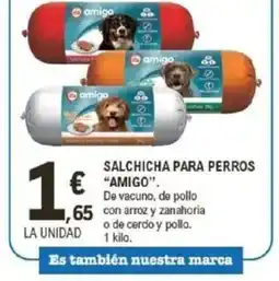 E.Leclerc AMIGO Salchicha para perros oferta