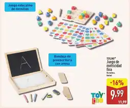ALDI TOYLINO Juego de motricidad fina oferta
