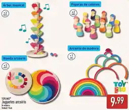 ALDI TOYLINO Juguetes arcoíris oferta