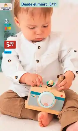 ALDI TOYLINO Juguetes de primera infancia oferta