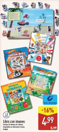 ALDI Libro con imanes oferta