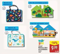 ALDI TOYLINO Maletín y libro de actividades oferta