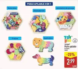 ALDI TOYLINO Puzle apilable oferta