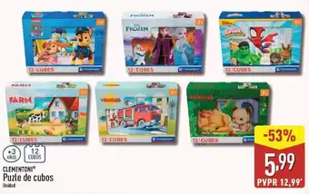ALDI CLEMENTONI Puzle de cubos oferta
