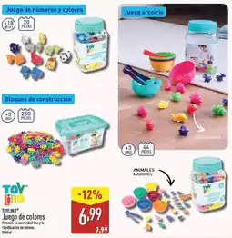 ALDI TOYLINO Juego de colores oferta