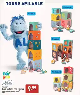 ALDI TOYLINO Torre apilable con figuras oferta