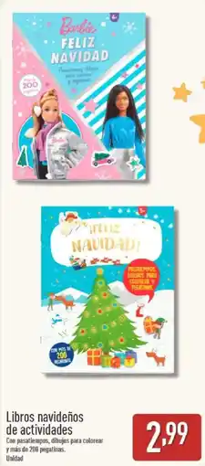 ALDI Libros navideños de actividades oferta