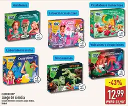 ALDI CLEMENTONI Juego de ciencia oferta