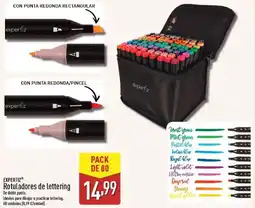 ALDI EXPERTIZ Rotuladores de lettering oferta