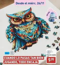 ALDI Puzle de madera oferta