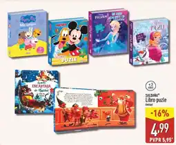 ALDI SALDAÑA Libro puzle oferta