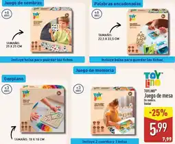 ALDI TOYLINO Juego de mesa oferta