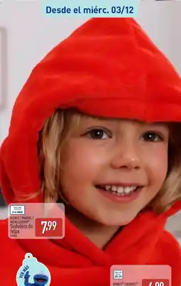 ALDI DISNEY / MARVEL / NICKELODEON Sudadera de felpa oferta