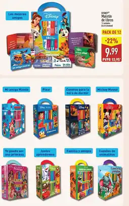 ALDI DISNEY Maletín de libros oferta