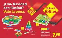 Lidl Playtive Juegos de madera oferta