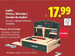 Lidl LUPILU Clínica / Bricolaje / Tocador de madera oferta
