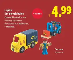 Lidl LUPILU Set de vehículos oferta