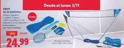 Lidl CRIVIT Set de bádminton oferta