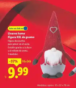 Lidl Livarno home Figura XXL de gnomo oferta