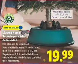 Lidl Livarno home Soporte para árbol de Navidad oferta