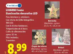 Lidl LIVARNO HOME Iluminación decorativa LED oferta